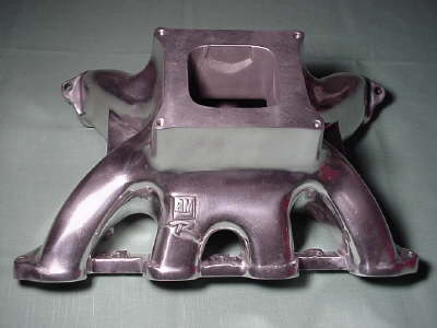 Polished NASCAR Intake Manifold